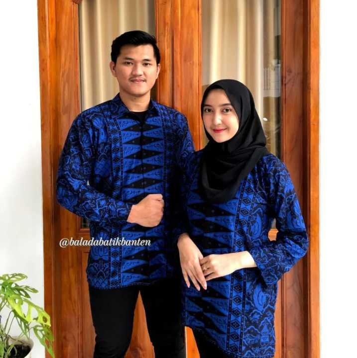 Kemeja/Atasan Batik Baduy Khas Banten Katun Premium